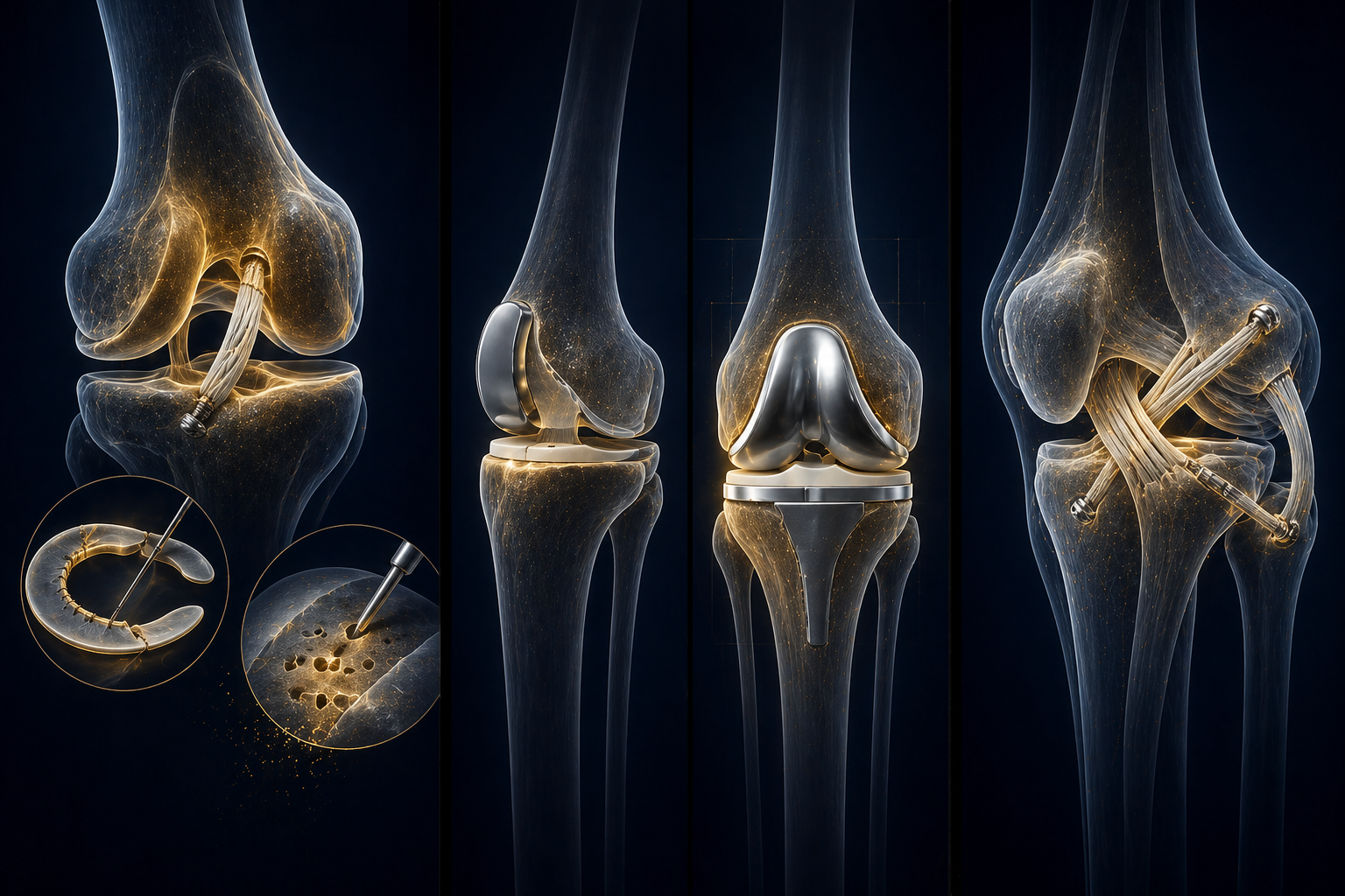 Anatomia e patologie del ginocchio